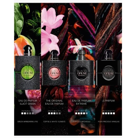 Yves Saint Laurent Black Opium Le Parfum, NEW - Mini 0.25 oz. 7.5 ml. - Picture 6 of 11